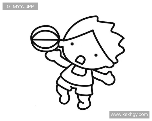小朋友快乐打篮球的简笔画教程与创意展示